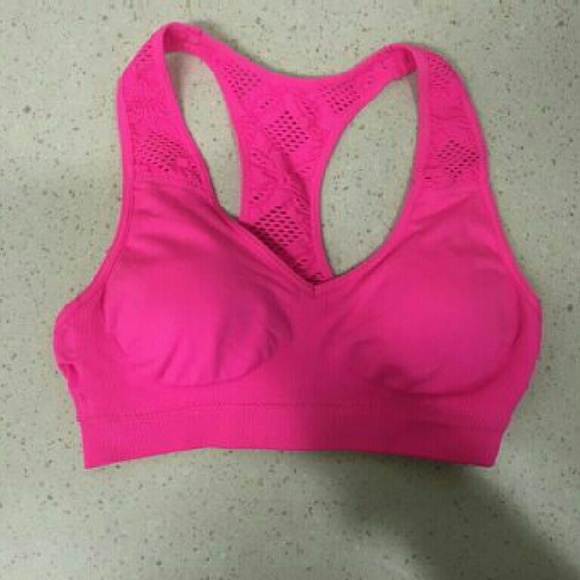 Hot pink sports bra! Slightly padded size small
