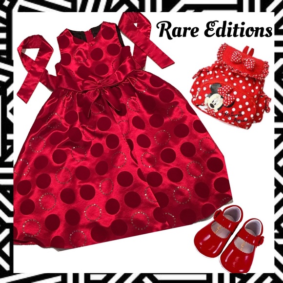 RARE EDITIONS 🌹Regal Red🌹 Princess Dress - Sz 6