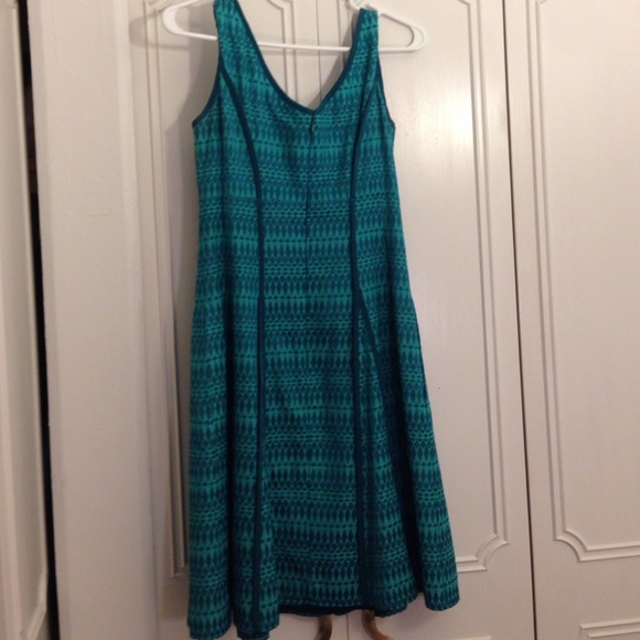 Nanette Lepore "grant my wish" teal dress - Picture 2 of 4