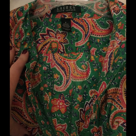 Cheerful Ralph Lauren tunic top