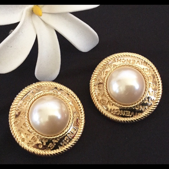 givenchy clip on earrings