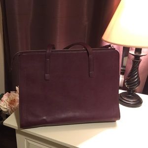 Banana Republic leather bag!