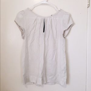 Zara Basic White Blouse