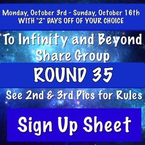 🌌Sign Up Sheet (Round 35) To Infinity & Beyond🌌