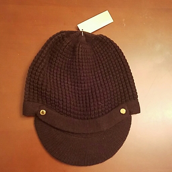 Michael Kors black knit cap