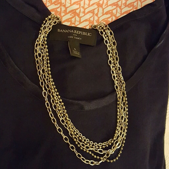 Gold and Silver Necklace