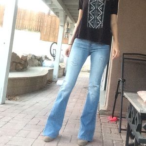 hollister bell bottoms