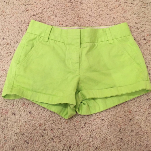 green j crew chino shorts