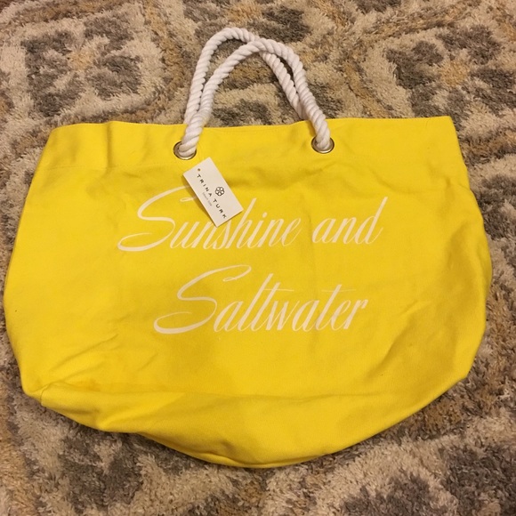 Brand new Trina Turk beach tote