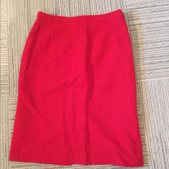 Red Pencil Skirt