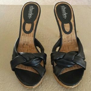 Charles David Slip On Heels