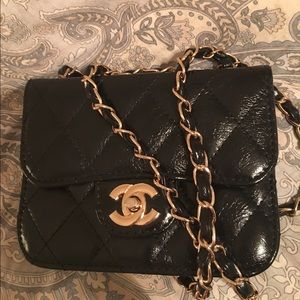 Mini flap bag