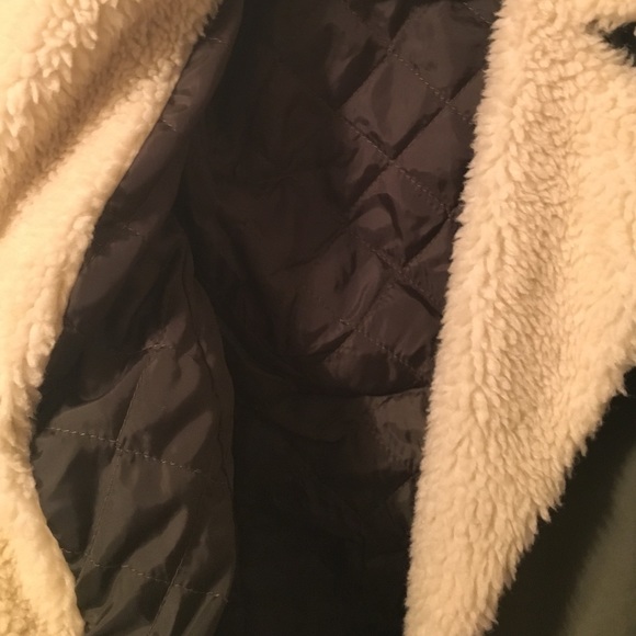 Army green with fleece jacket - Picture 4 of 4