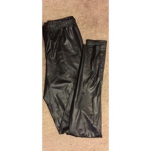 Faux Leather Leggings