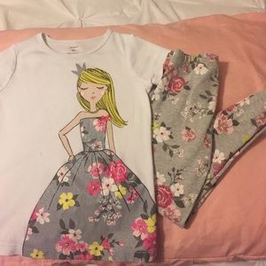 Carters top & pants