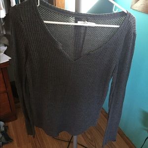 Aeropostale Knit Long Sleeve V-Neck