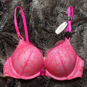 VICTORIA'S SECRET Bombshell Plunge Bra - Pink