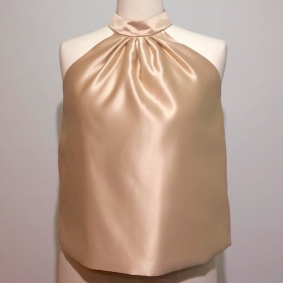 New Duchess Satin Top (Gold)