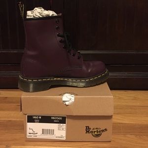 Dr. Martens 1460 Boots - Purple - Sz 7 (US Women)