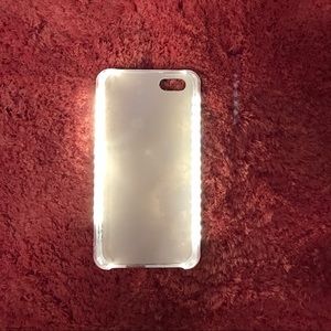 Light up selfie case