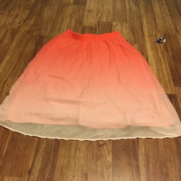 Pink skirt