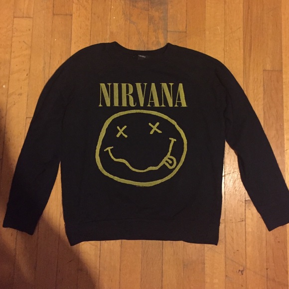 NIRVANA CREWNECK JUMPER - Picture 1 of 2