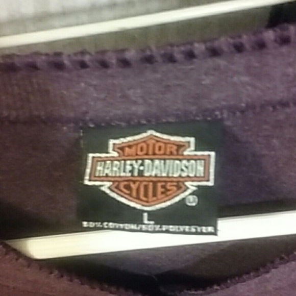 Harley Davidson purple cardigan - Picture 3 of 3