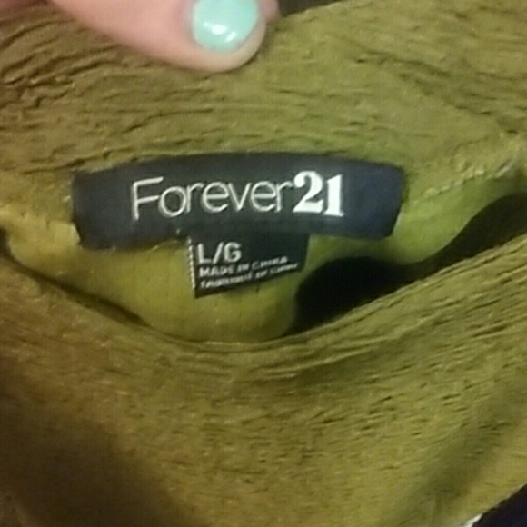 Green and black mini dress - Picture 2 of 2