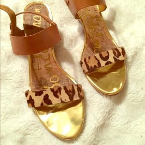 Sam Edelman Leopard Sandals