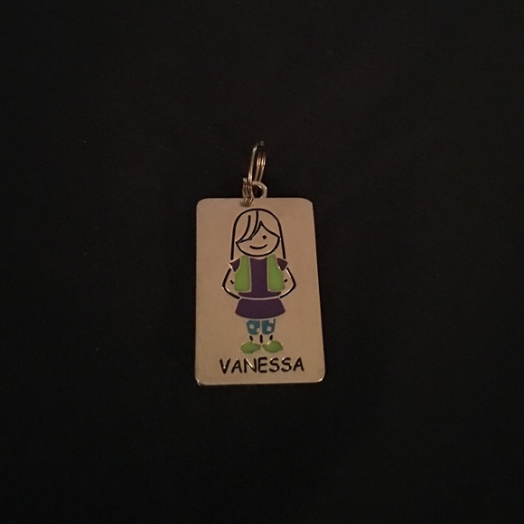 💗Great Gift! Necklace pendent W/name Vanessa