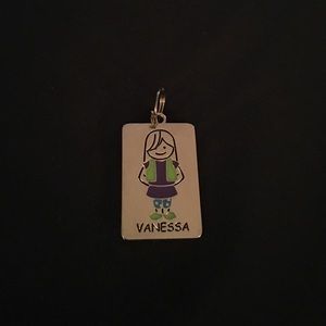💗Great Gift! Necklace pendent W/name Vanessa