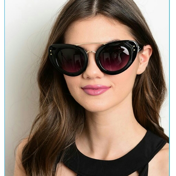 Wired Cat eye Vintage Style sunglasses