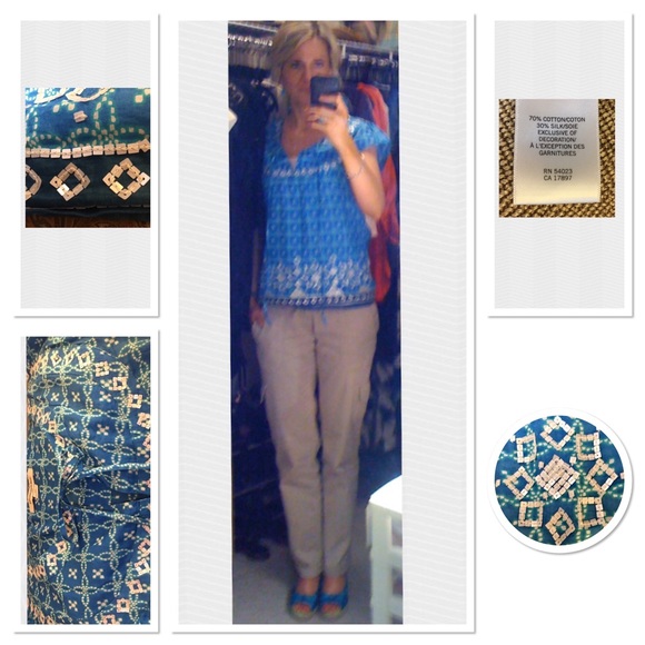 🌟EUC 🌟Banana Republic Factory Blouse - Picture 4 of 4