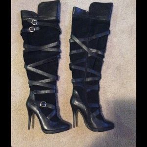 N.Y.L.A. "Webebe" Knee-High Boots