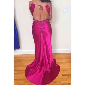 NWT pink gown