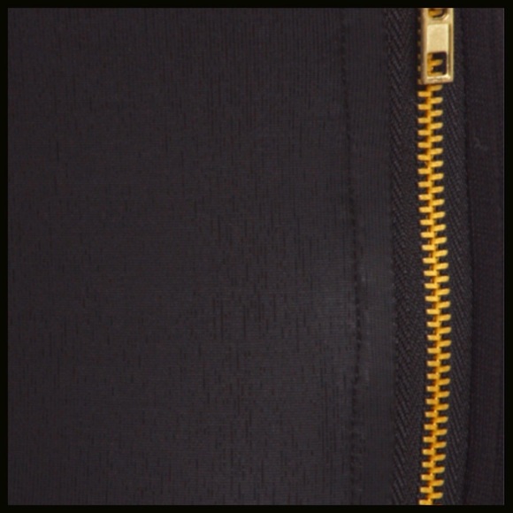 saleFAUX LEATHER & FABRIC LEGGINGS     1 left - Picture 4 of 4