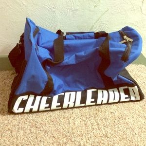 Chassé blue cheerleader duffle bag