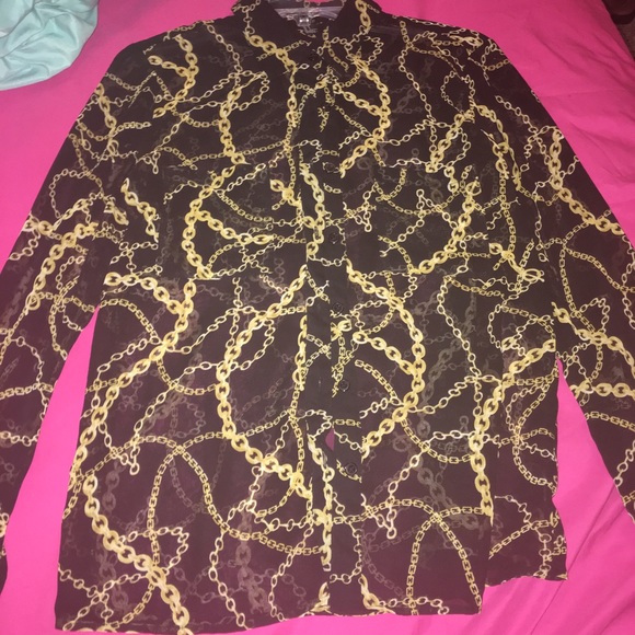 F21 chain shirt