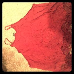 Burgundy Tank Cami