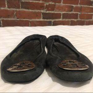 Worn black Tory Burch size 9