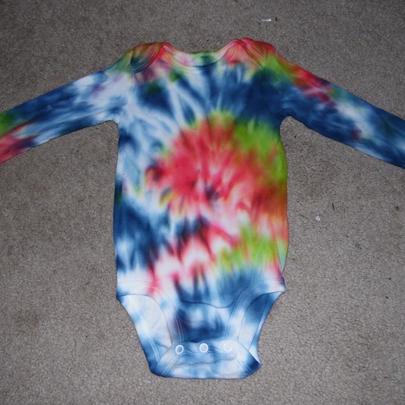 Hand-Dyed Baby Outfits