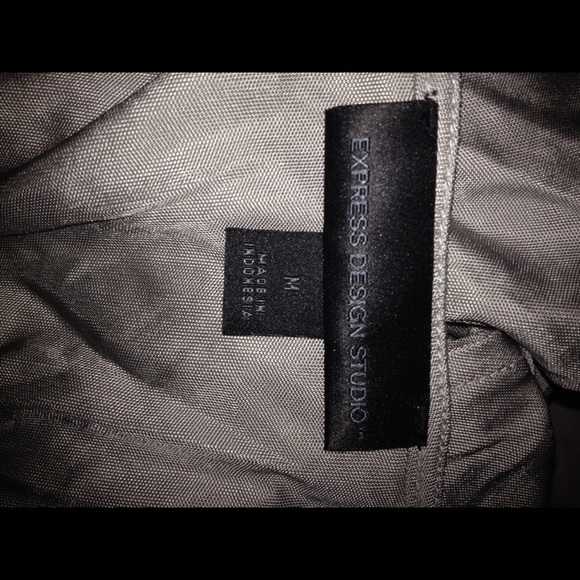 Express silver shirt