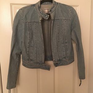 Cropped Mod jean Jacket
