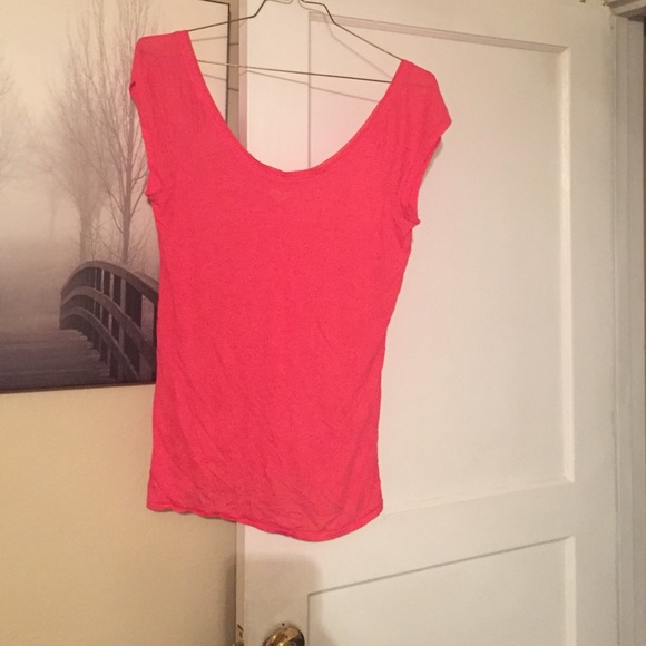 Super soft Aerie scoop neck tee