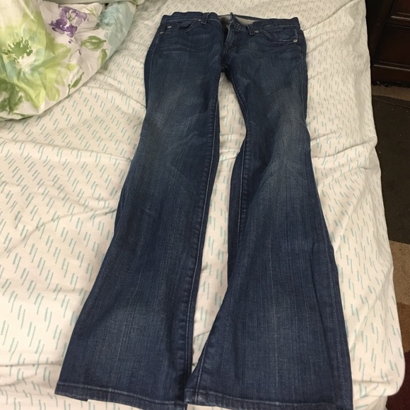 7 for all mankind jeans size 24