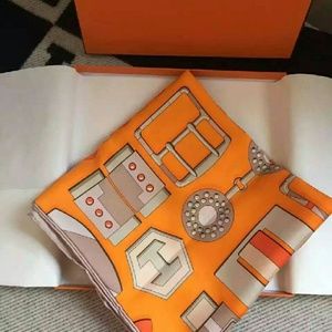 The yellow scarf used for two years