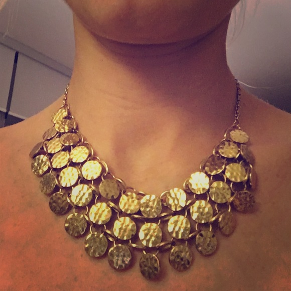 Gold Statement Necklace