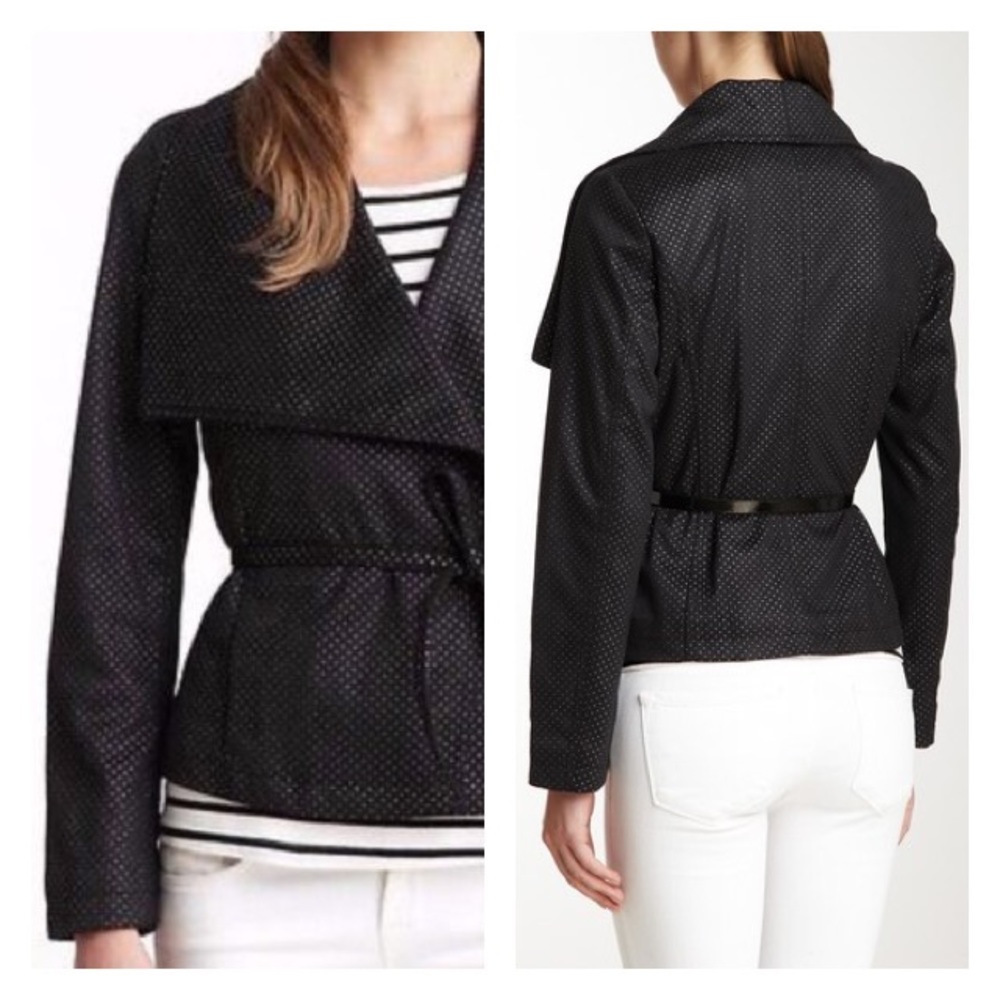 Kenneth Cole Faux Suede Jacket