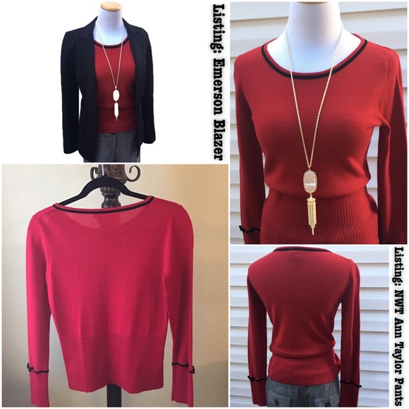 🎀Cute🎀 AT Loft Sweater - Picture 2 of 4