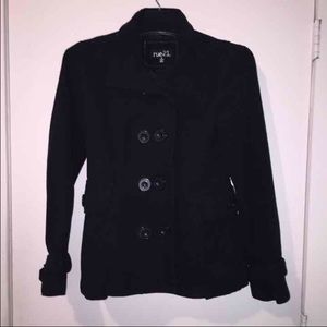 Black Peacoat jacket